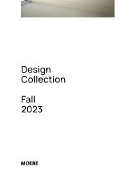 MOEBE Design Collection Catalogue Fall 2023
