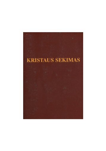 Tomas Kempietis "Kristaus sekimas"