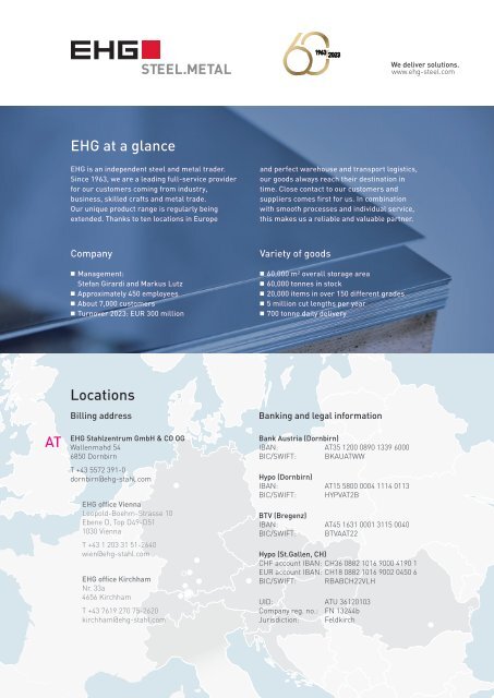EHG Factsheet EN
