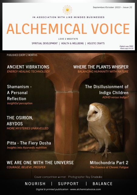 September/October 2023 Alchemical Voice