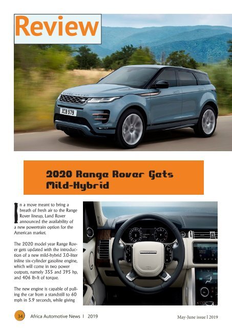 Africa Automotive May-June digital issue 2019