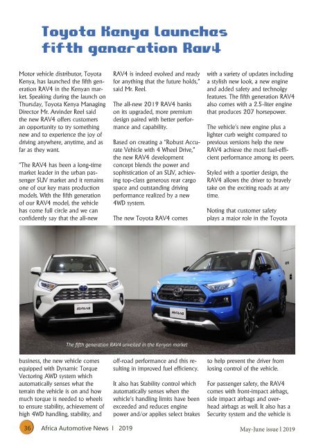 Africa Automotive May-June digital issue 2019