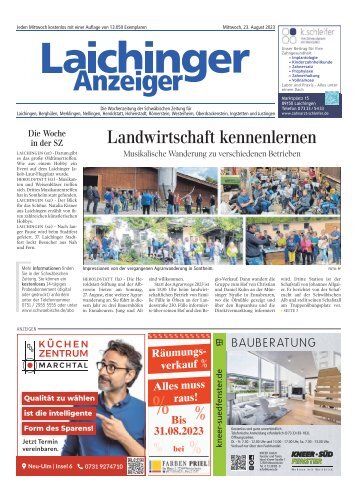 23.08.2023 Laichinger Anzeiger