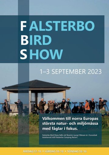 Falsterbo Bird Show 2023 Program