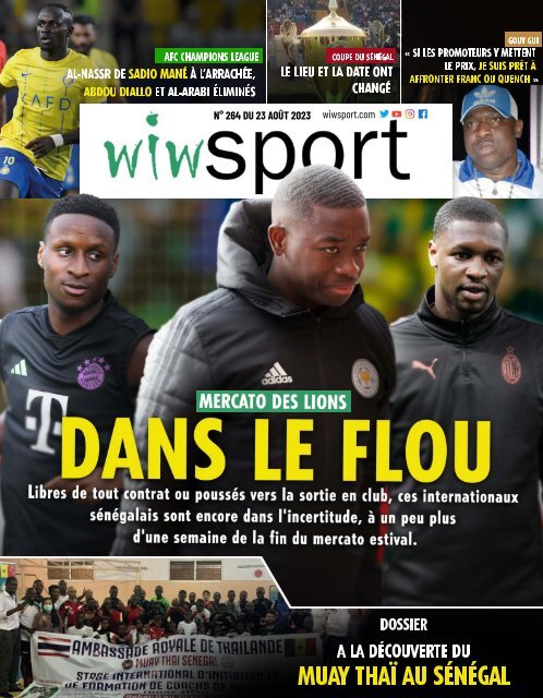 Journal wiwsport n264 - 23 août 2023