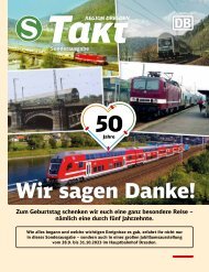 S-Takt Dresden Sonderausgabe 50 Jahre