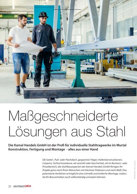 Aichfeld Plus Magazin Septemberausgabe 2023