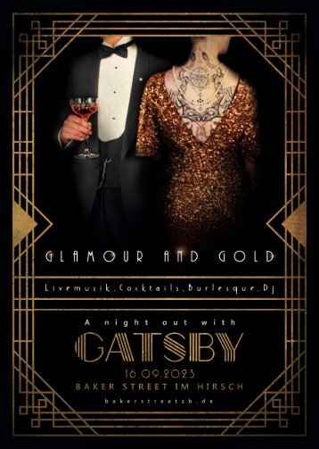 Glamour & Gold - A Night Out with Gatsby