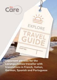 Atos Care Laryngectomy Travel Guide 