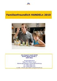 Familienfreundlich HANDELn 2010 - Handelsverband