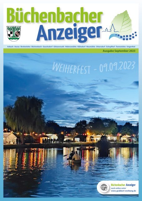 September 2023 -  Büchenbacher Anzeiger