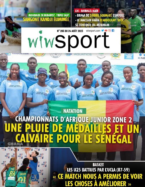 Journal wiwsport n265 - 24 août 2023