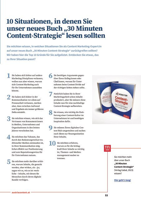 Manifest 5. Das Magazin für Content Marketing und Newsroom.