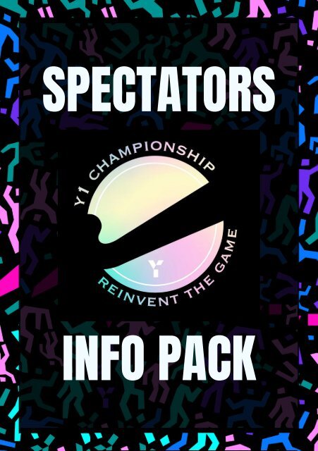 Y1 Champs 2023 - Information Pack