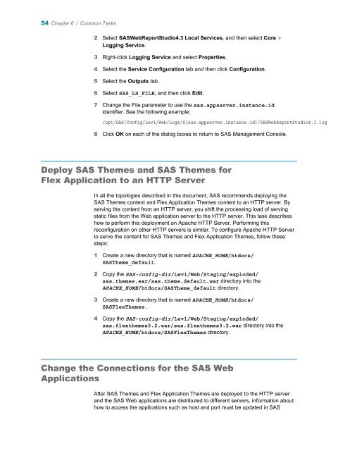 SAS 9.3 Web Applications: Clustering - Index of - SAS