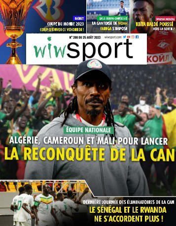 Journal wiwsport n266 - 25 août 2023