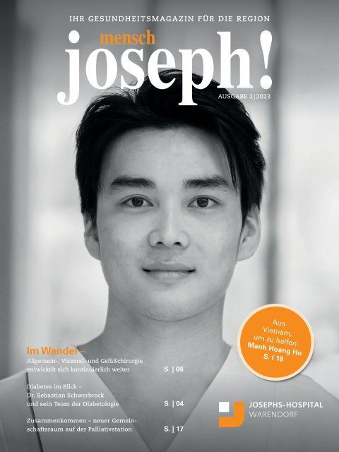 mensch joseph | Magazin 02-2023