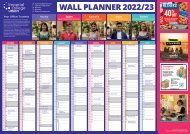 Wall Planner 2022/23 (A1)