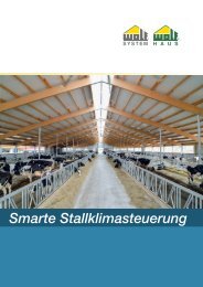 Digitales Steuerungssystem - smarte Stallklimatisierung