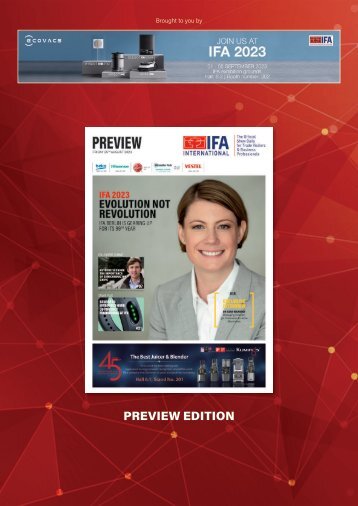 IFA INTERNATIONAL 2023 - PREVIEW EDITION