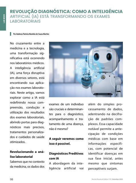 Revista Newslab Edição 179