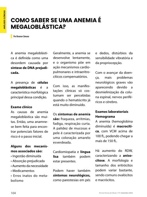 Revista Newslab Edição 179