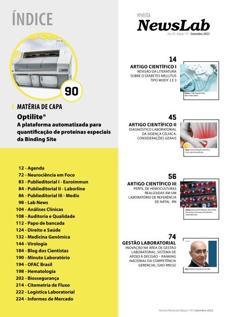 Revista Newslab Edição 179