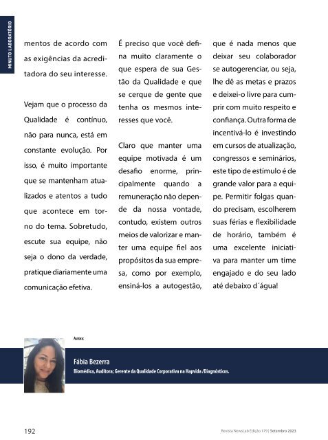 Revista Newslab Edição 179