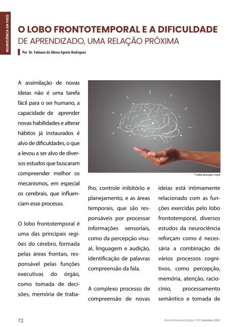 Revista Newslab Edição 179