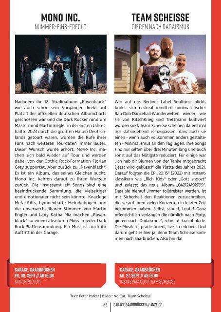 POPSCENE September 09/23