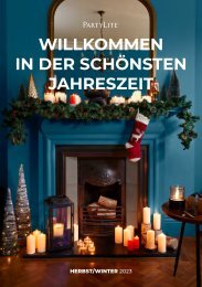 Herbst und Winter Katalog PartyLite Schweiz 2023/2024