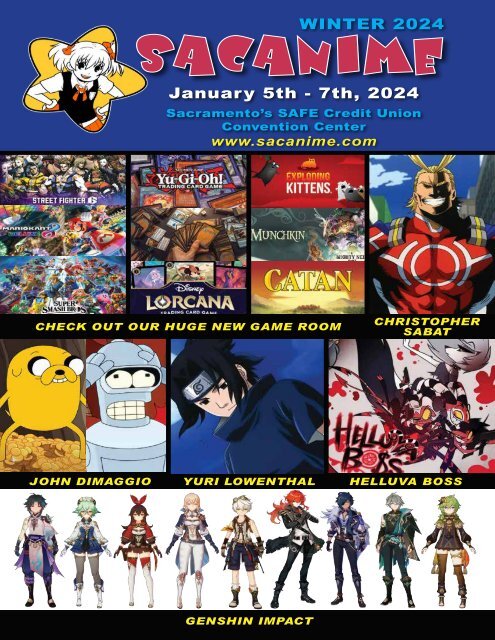 SacAnime Summer 2023 Program Book