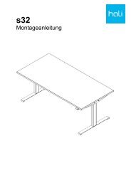 Montageanleitung Sitz-Steh-Tisch s32