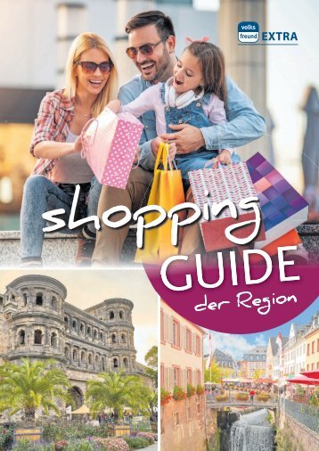 Shopping Guide der Region - August 2023