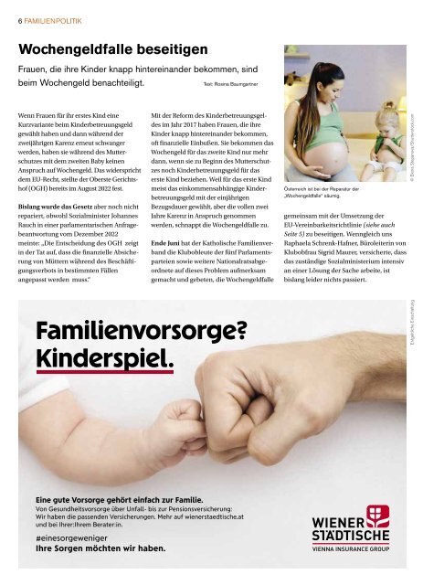Ehe und Familien Ausgabe 03/23 - Wien