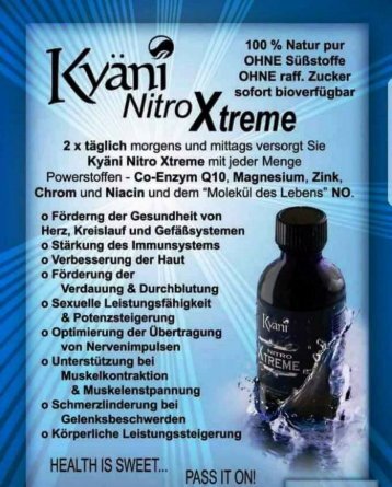 Der Flüssig Energy Booster und Reaktivator des Nitric Oxide. Stimulanz für das Molekül des Lebens Lebensmittel. KEIN Medikament