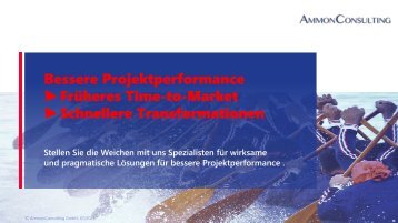 Wie Sie bessere  Projektperformance erreichen