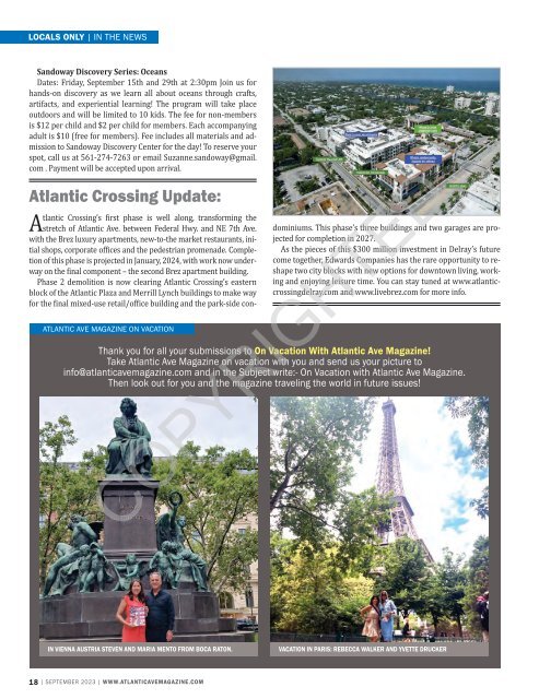 Atlantic Ave Magazine September 2023