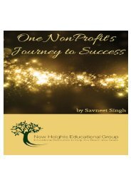 One Nonprofits Journey to Success (book cover)