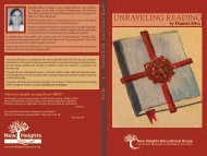 Unraveling Reading (Book Cover)