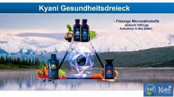 Xtreme Triangel of Wellness!!    Die Kraft und Intelligenz der Blaubeeren und Superfoods für Ihre Gesundheit!  Welchen Beitrag leisten sie??   Warum in Synergie?  Exclusiv bei Kyäni Thüringen!