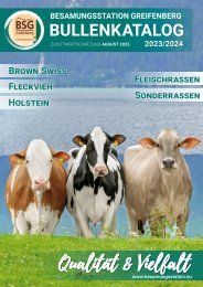 BSG Bullenkatalog 2023/2024