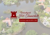 Drentse Lagune 6000 x 300 - Vakantiepark Het Timmerholt - Tuinbeurs Nederland