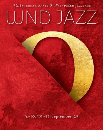 32. WND JAZZ-Festival Programmheft