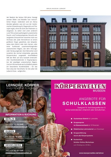 Klassenfahrten Magazin Heft 3/2023