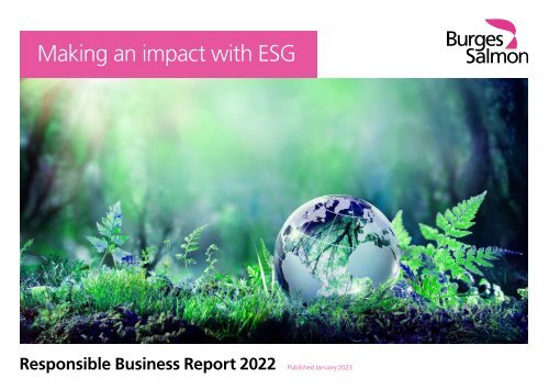 Responsible Business Report 2022