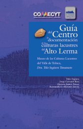 Guía del Centro de documentación de las culturas lacustres del Alto Lerma