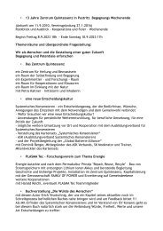 13! Jahre Zentrum Quintessenz in Pustritz Begegnungs Wochenende 8.-10.9