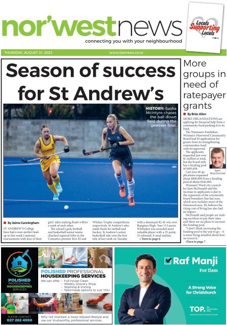 Nor'West News: August 31, 2023