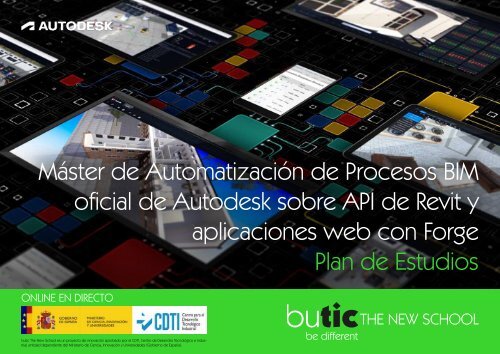 Máster de Automatización de Procesos BIM oficial de Autodesk sobre API de Revit y aplicaciones web con Forge